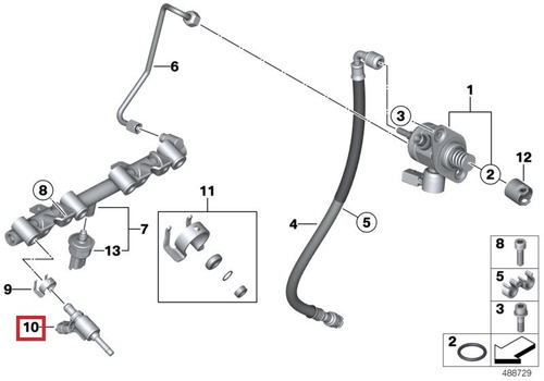 Inyector Gasolina Mini Cooper Paceman Countryman 2011-2016@ Foto 5