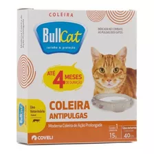 Coleira Bullcat Contra Pulgas Para Gatos