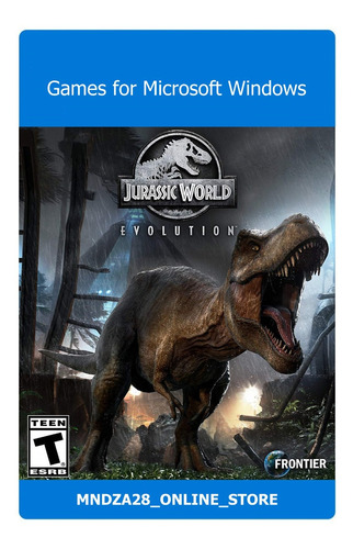 Jurassic World Evolution Juego Pc Físico / Digital Original
