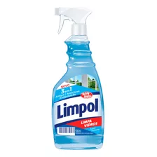 Limpador Limpol Limpa-vidro 3 Em 1 Suave Em Frasco 500ml