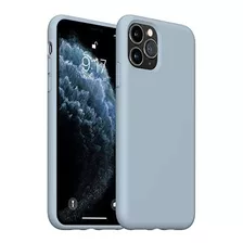 Funda Para iPhone 11 Pro Silicona/microfibra Gris