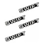 Emblemas Espadines Negros Adheribles Suzuki Swift 1999