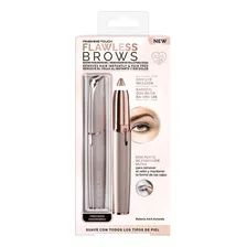 Flawless Brows Removedor Eléctrico De Vello Para Cejas Color Rosa Pálido