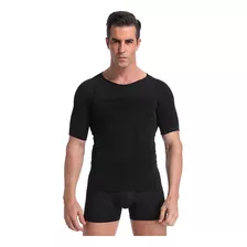 Camiseta Manga Corta Faja Reductotra Moldeadora Deportiva