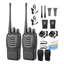 Radio Walkie Talkie Baofeng Bf-888s Uhf X2 Kit Completo 