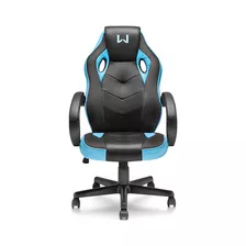 Cadeira Gamer Warrior Tongea C/ Apoio Braço Azul Ga161