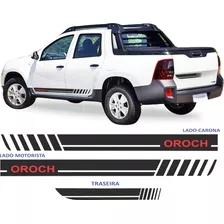 Par Faixas Lateral Renault Duster Oroch Express Ate 2021