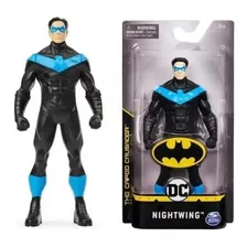 Boneco Asa Noturna Nightwing Dc Spin Master 15cm Do Batman