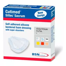 Curativo Cutimed Siltec Sacrum - 17,5cm X 17,5cm (1 Unidade)