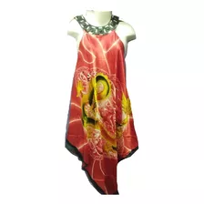 Kimono Vestido Estampado De Fiesta Talle Xl Grande Especial