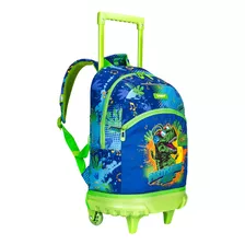 Mochila Escolar Zenit Infantil Con Ruedas 23l