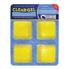 Pastilha Super Clarificante Para Piscina Clear Gel Maresias