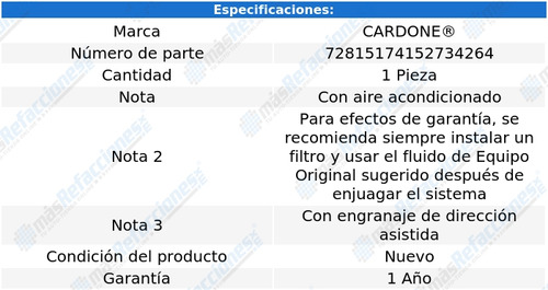 Caja De Direccin Delta 88 V8 6.6l 1975 Cardone Foto 4