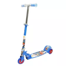 Patinete 3 Rodas Infantil Até 50 Kg +5 Anos Azul Dm Toys 