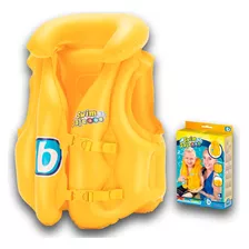 Chaleco Inflable Salvavidas Bestway Step B Niños 3a6- El Rey