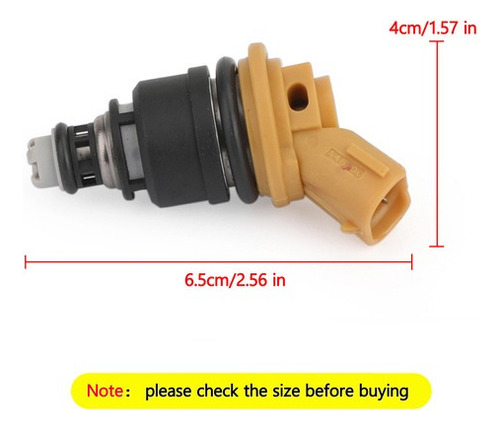 Inyectores De Combustible Laterales Amarillos 550cc For Sti Foto 2