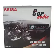 Radio Para Carro Seisa Car Audio Qm2213 Con Bt Y Usb