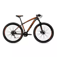 Bicicleta 29 Sutton Câmbio Shimano 21v Disc Hidráulico Gts Cor Preto/laranja Tamanho Do Quadro 19