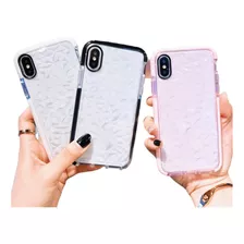 Case Para Galaxy De Diamantes 3d Goma Gruesa Relieve Resistente Uso Rudo Hombre Mujer Dama Funda Bordes Con Airbag Moda