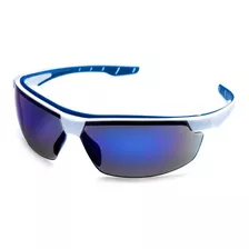 Oculos Neon Azul Steelflex Espelhado Andar Bike Jogar Volei