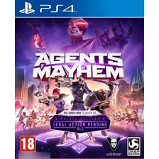 Agents Of Mayhem Ps4 / Playstation 4 Usado 