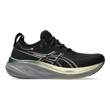 Tênis Asics Gel Nimbus 26 Platinum Preto E Champagne