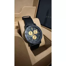 Reloj Bvlgari Cronógrafo Carbongold 18k City Paris 