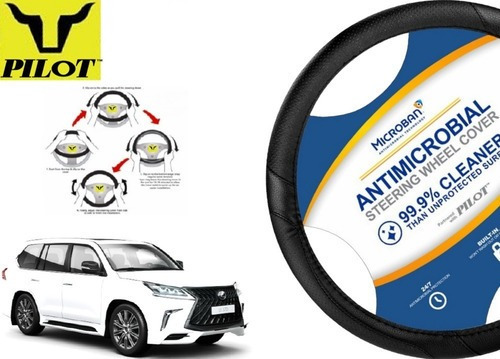 Funda Cubrevolante Negro Antimicrobial Lexus Lx 2024 Foto 2