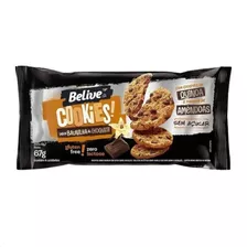 Cookies Baunilha Gotas De Chocolate Zero Açucar 67g - Belive