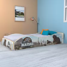 Cama Infantil Dinosaurio Tiranosaurio Rex T Rex 