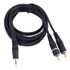 Cable De Audio Plug 3.5mm A Rca Mod:9182 - 5mt Audio Hifi