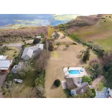 Venta Casa Pinares Mansa Sobre Laguna Del Diario Punta Del Este