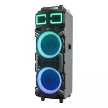 Sistema De Audio Recargable Xion18000w Pmpo Color Negro