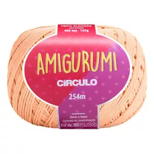 1 Novelo Fio Amigurumi - Circulo Cor 4224-pich Fuzz