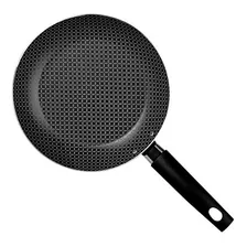 Sartén Francesa Gourmet De Aluminio, 24 Cm, Multiflon, Color Negro