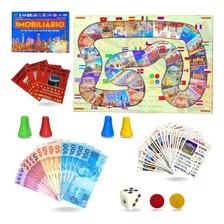 Banco Imobiliário Original Vários Países Jogo De Tabuleiro