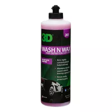 3d Shampoo Wash N Wax Lava Y Encera 16 Oz.