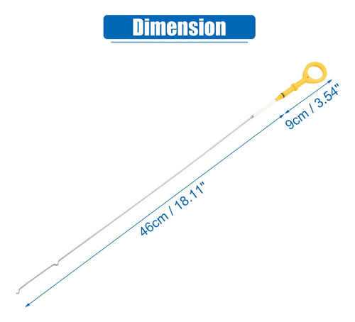 Bayoneta Varilla Aceite Para Toyota Yaris 07-18 Scion Xa Xb Foto 4