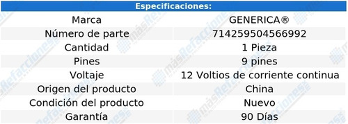 Interruptor Maestro Control Espejo Chevrolet Silverado 07-13 Foto 2