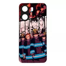 Funda Protector Case Para Xiaomi Redmi 13c Fire Force Anime