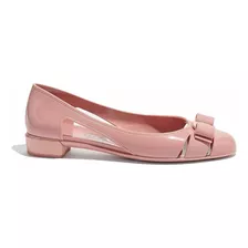 Flats Salvatore Ferragamo Zapatillas Originales Rosa Dama