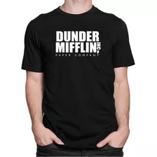 Camiseta The Office Dunder Mifflin Camisa Séries Geek Nerd