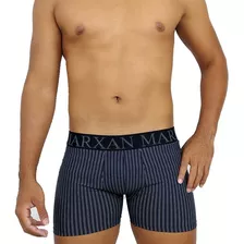 Cueca Marxan Boxer Listrada Microfibra