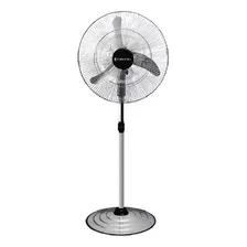 Ventilador De Pie Crivel V33 Plateado Con 3 Palas De Metal, 26 cm De Diámetro 220 v