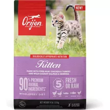 Alimento Para Gatito Orijen Dry Kitten Premium De 1.8 Kg
