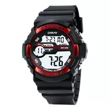 Reloj Diray Digital Hombre Deportivo Moda Impermeable Dr357g