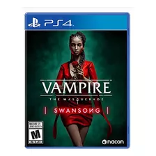 Jogo Vampire Masquerade The Swansong Ps4 Sem Juros