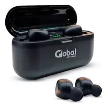 Auricular/cargador Bluetooth Inalámbrico Tws06 Color Negro