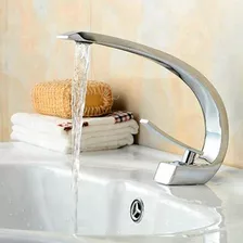 Torneira Luxo Monocomando Banheiro Lavabo Lavatório Cromada