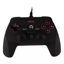 Controle Manete Usb Gamer Com Fio Analógico Ps3 Pc Notebook